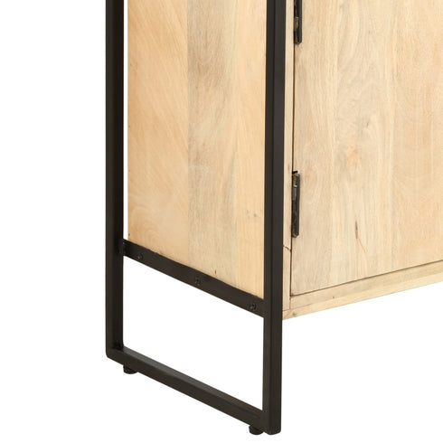 Rustika Rowe -  4Tier Bookcase 124x30x180 cm Solid Mango Wood